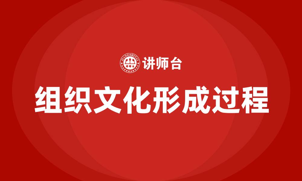 文章组织文化的形成过程的缩略图