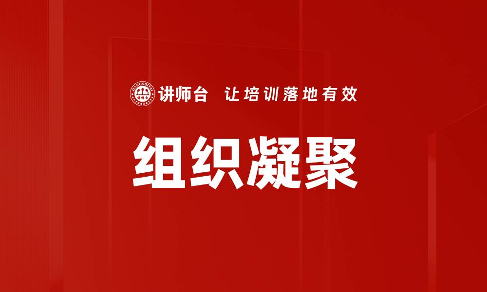 文章提升团队效能的关键：组织凝聚力的重要性与实践的缩略图