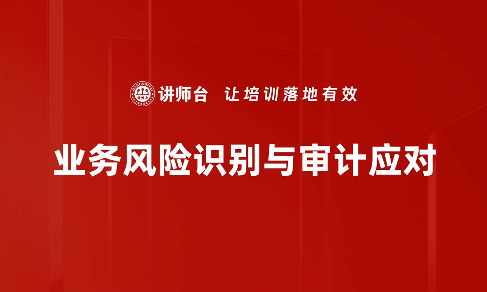 文章深入解析业务风险特点与应对策略的缩略图