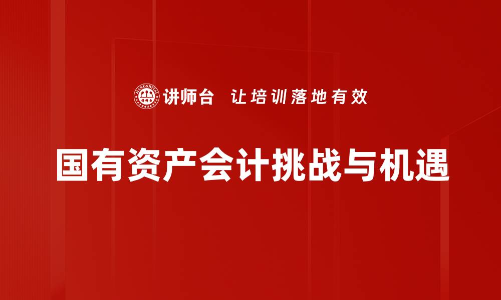 文章国有资产会计管理的关键要素与实践探讨的缩略图