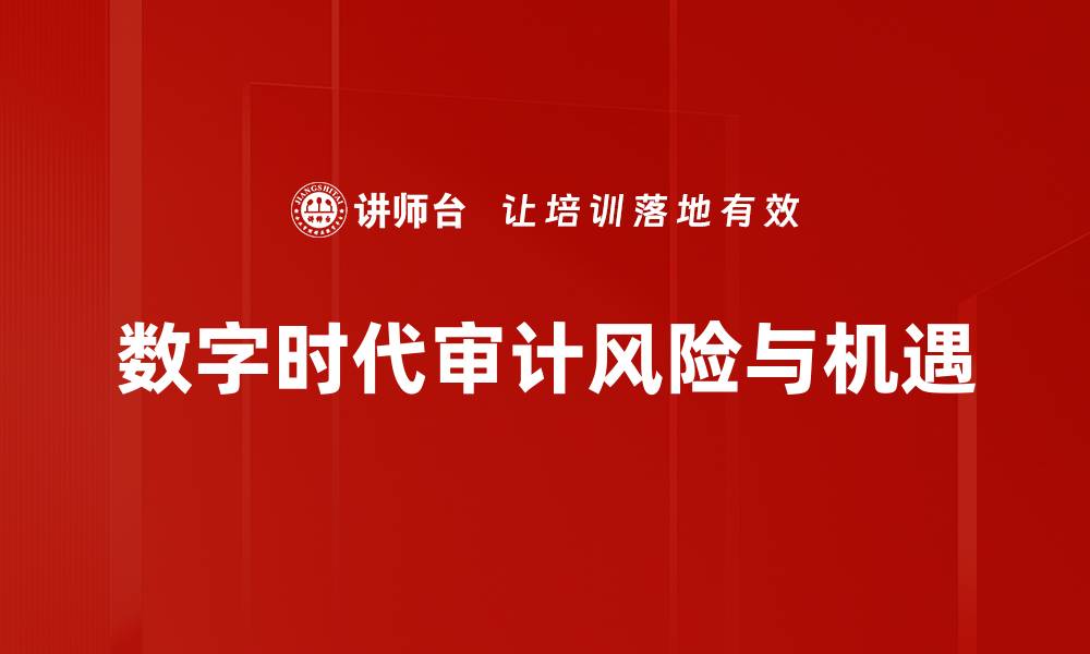数字时代审计风险与机遇