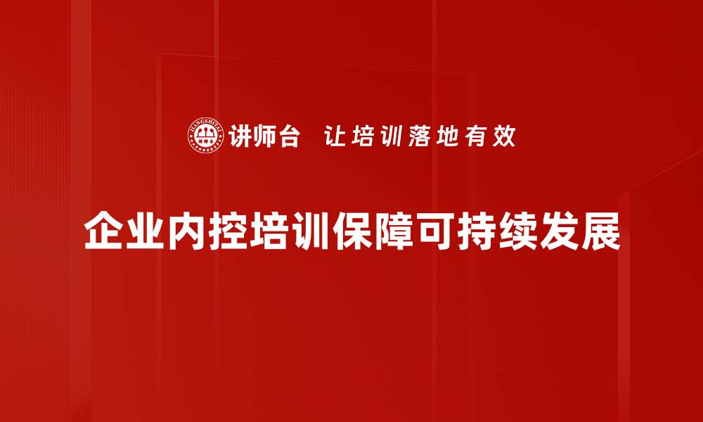 文章提升企业内控效率的五大关键策略解析的缩略图