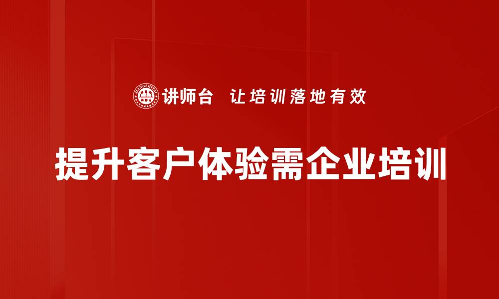 文章提升客户体验的五大策略，让你的业务更出色的缩略图