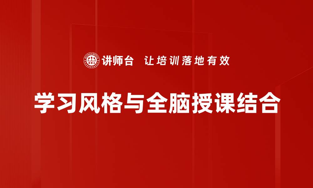 文章探索不同学习风格，找到最适合你的学习方法的缩略图