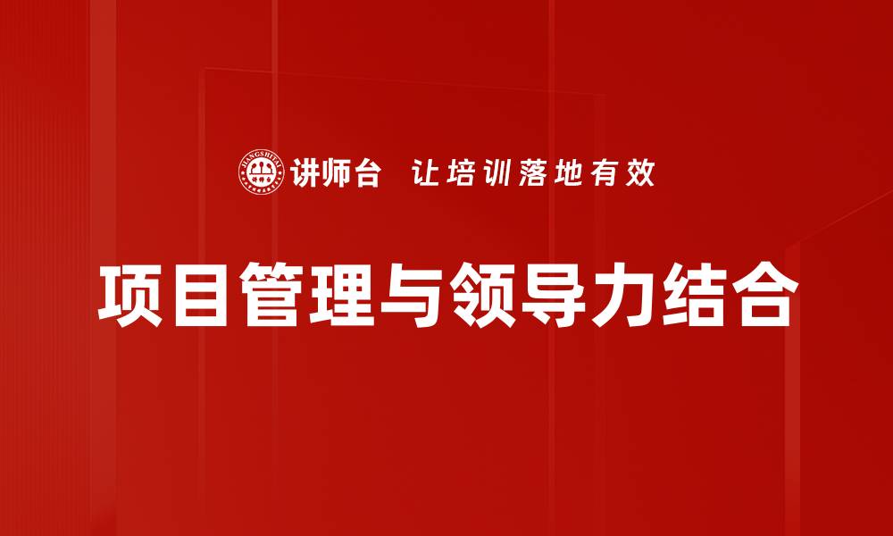 文章提升项目管理效率的五大关键策略的缩略图