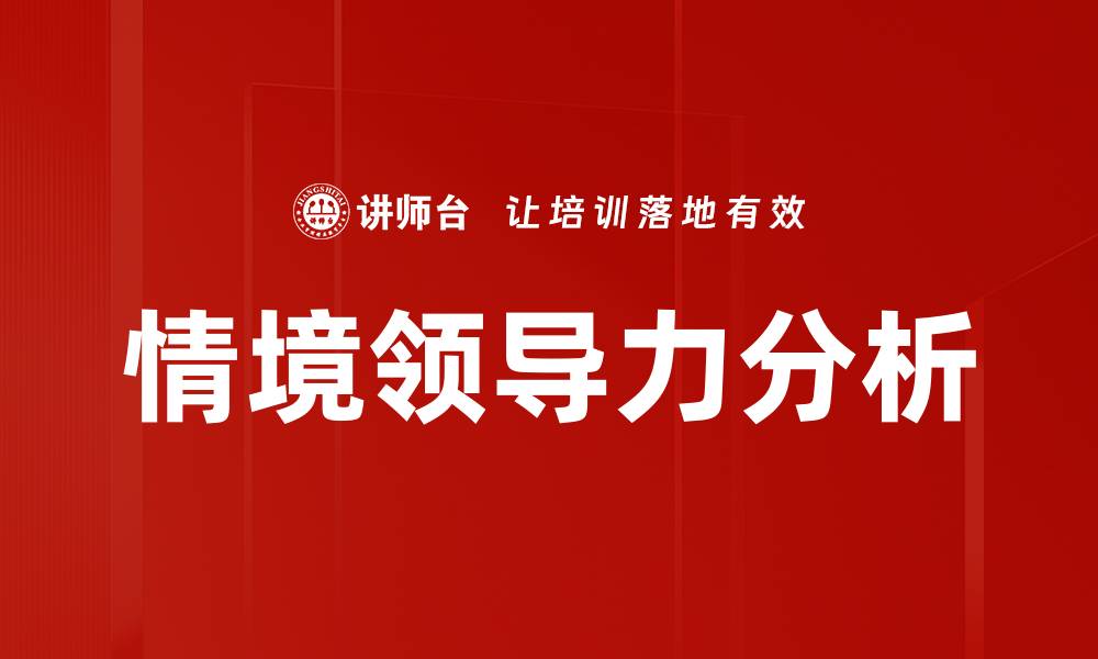 情境领导力分析