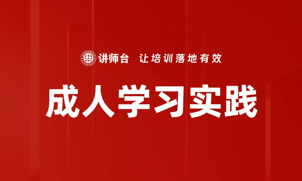 成人学习实践