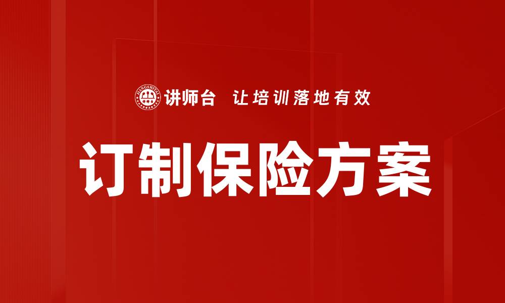 文章优化你的业务：高效的订制方案流程解析的缩略图
