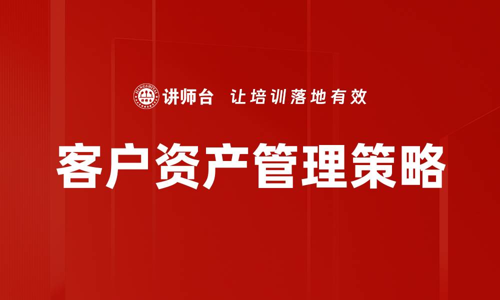 文章客户资产现状分析：提升投资回报的关键策略的缩略图