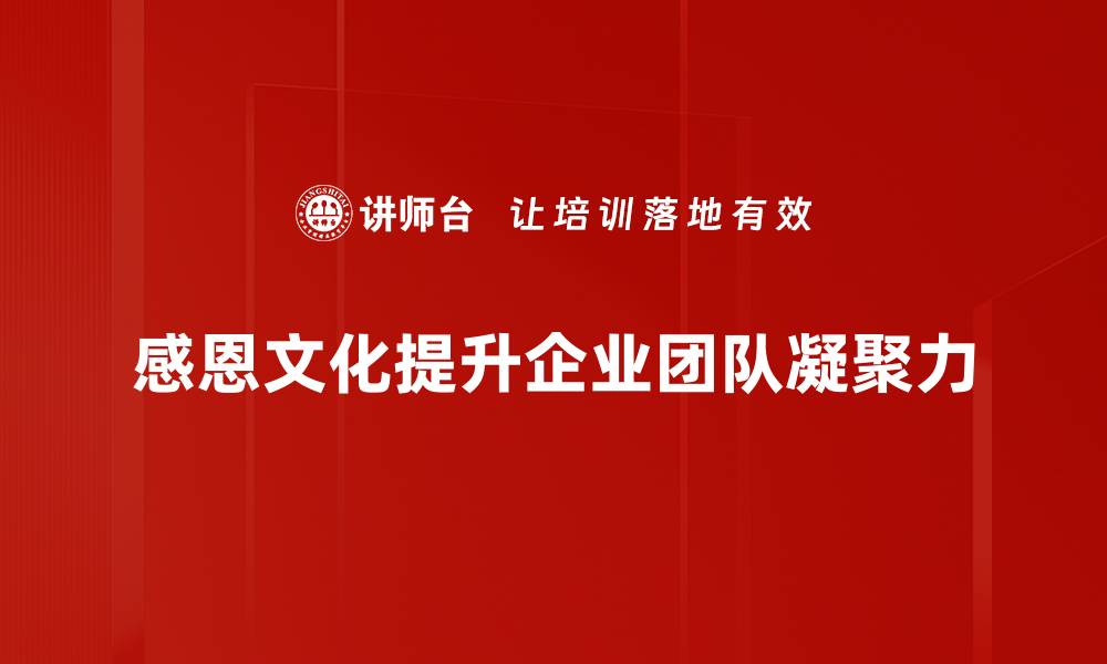 文章感恩的力量：如何在生活中传播爱与温暖的缩略图