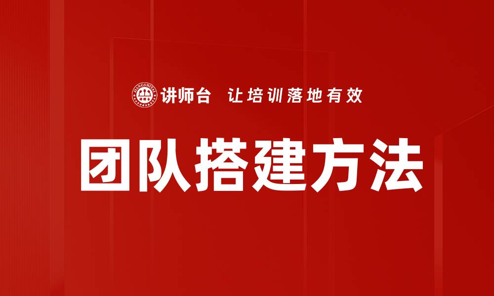 文章有效团队搭建方法助力企业快速成长的缩略图
