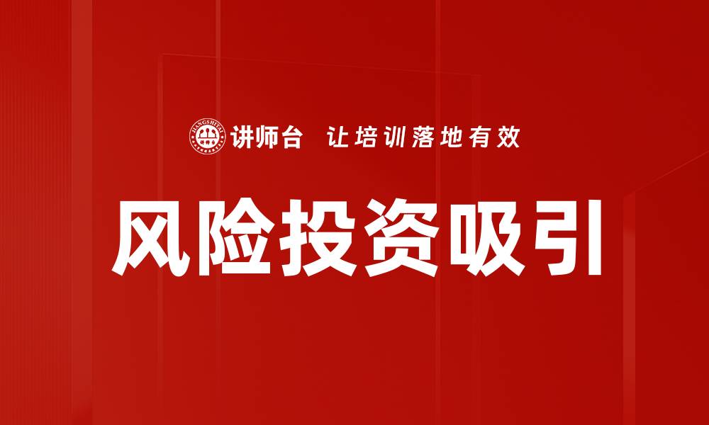 文章风险投资吸引力的关键因素与策略分析的缩略图