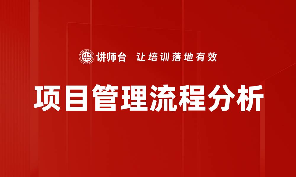 文章优化项目管理流程，提高团队效率与成果的缩略图