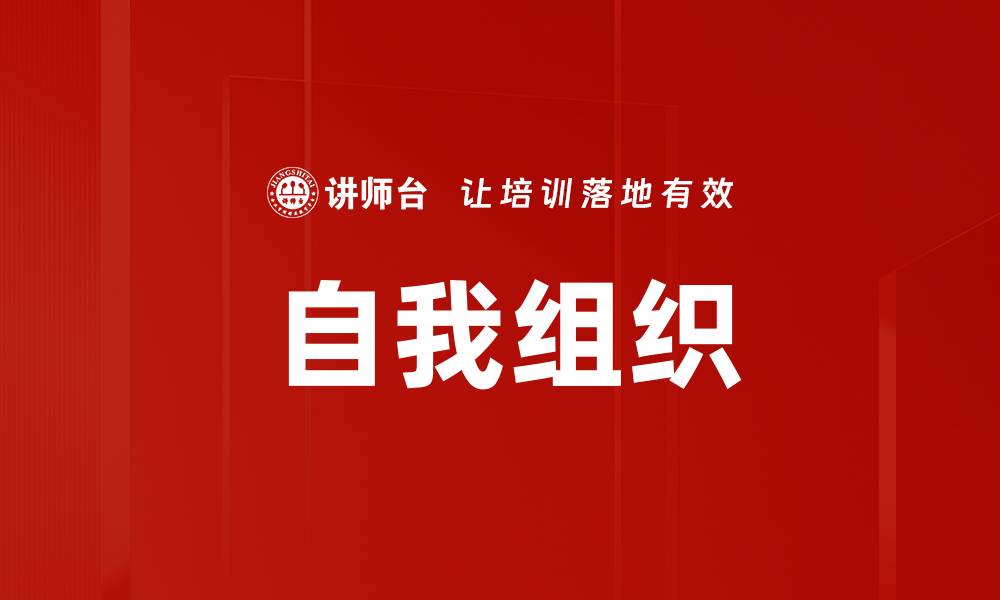 文章自我组织：提升个人效率与生活质量的关键策略的缩略图