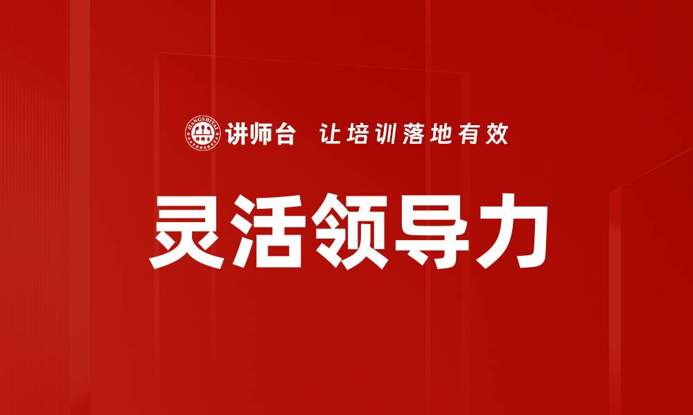 灵活领导力