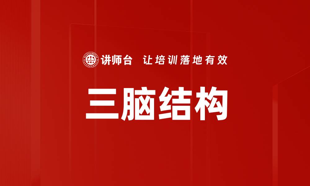 文章三脑结构的缩略图