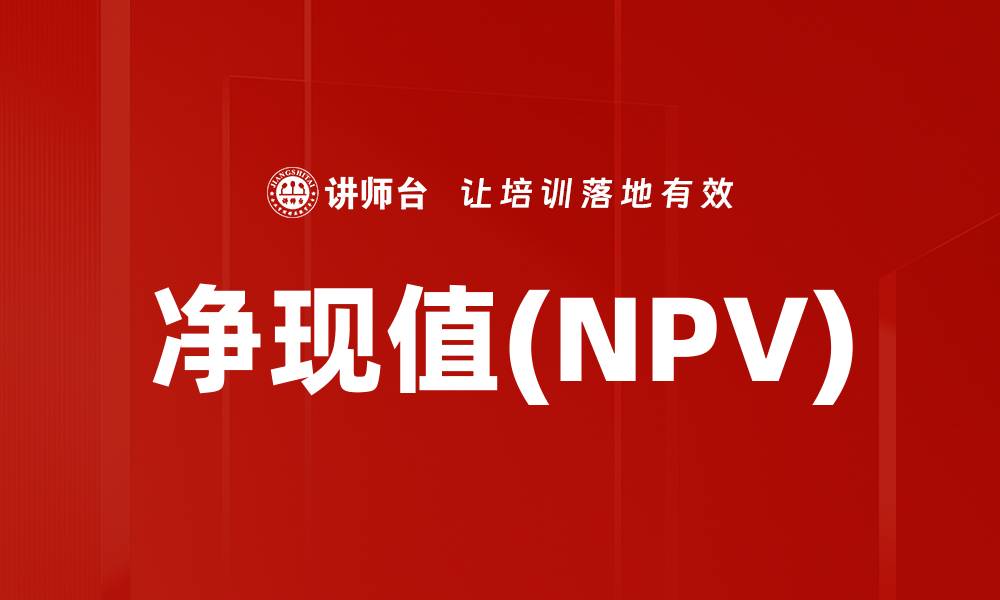 文章净现值(NPV)的缩略图