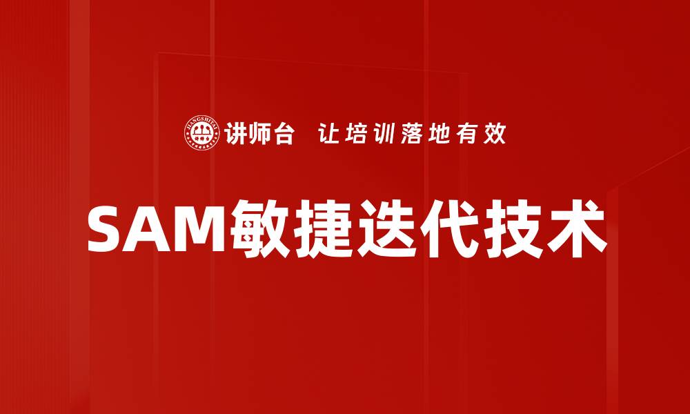 SAM敏捷迭代技术