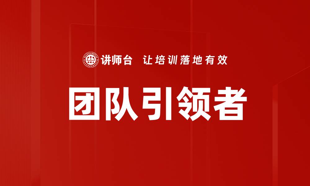 团队引领者
