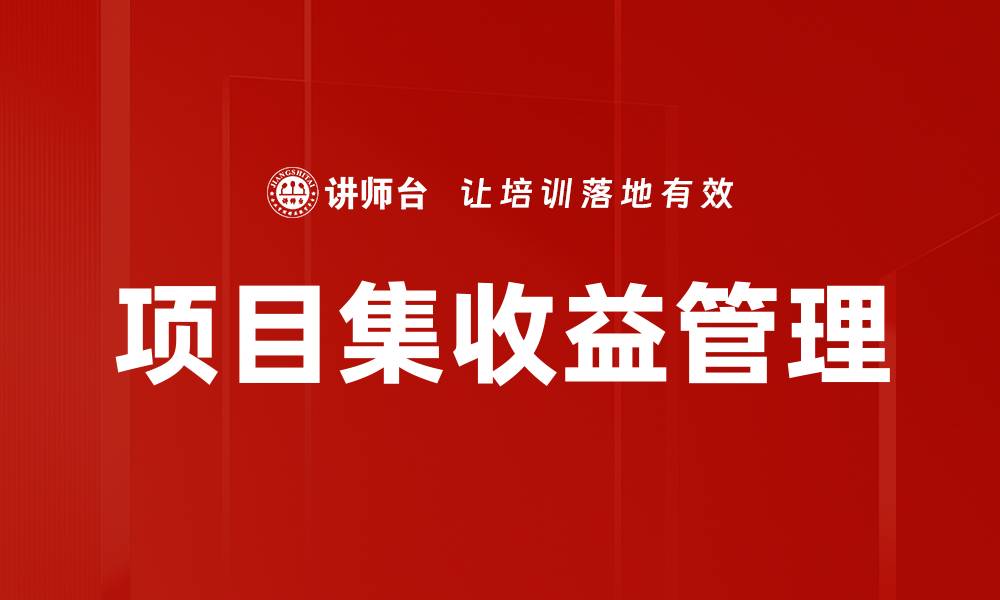 文章项目集收益管理的缩略图