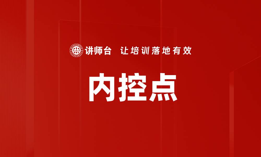 内控点