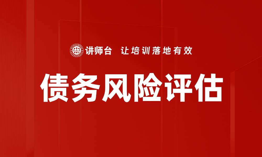 文章债务风险评估的缩略图