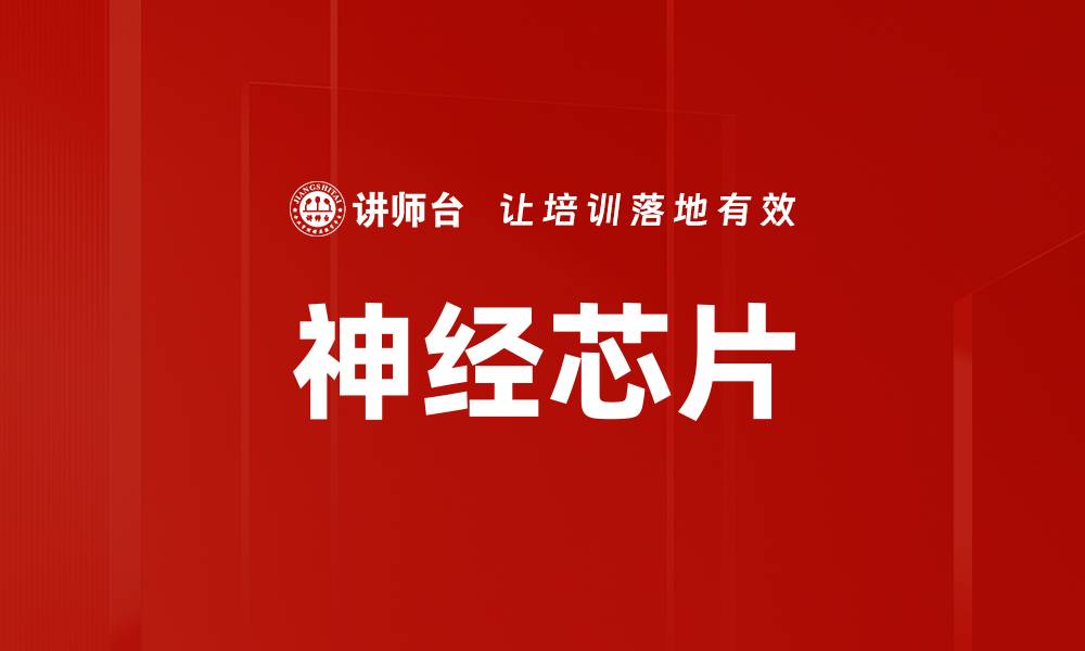 神经芯片
