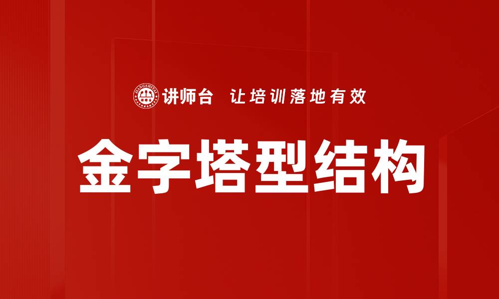 文章金字塔型结构的缩略图