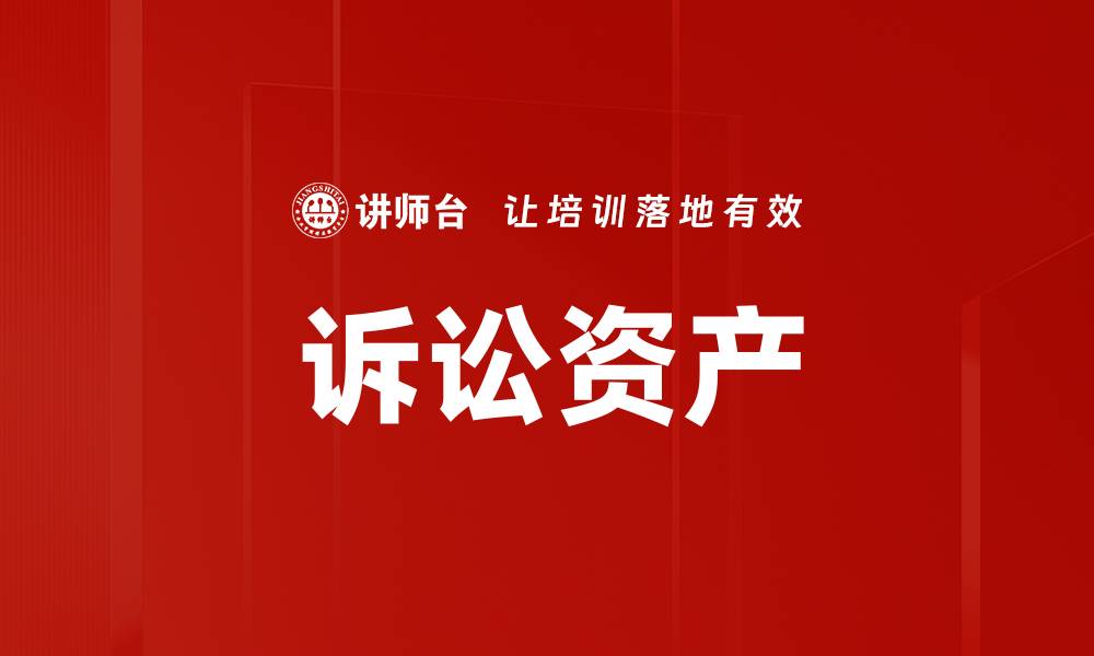 诉讼资产