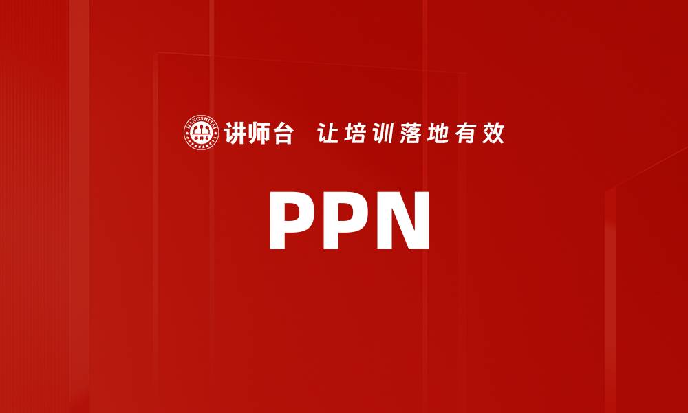 文章PPN的缩略图