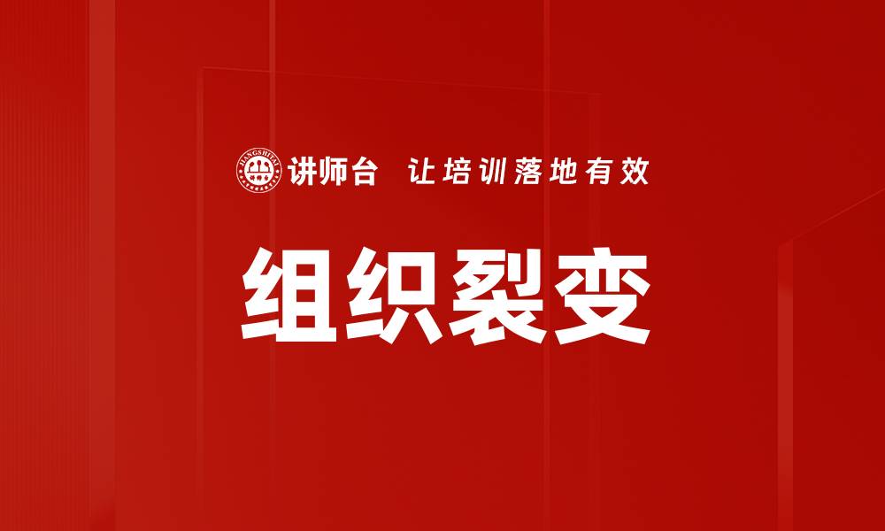 文章组织裂变的缩略图