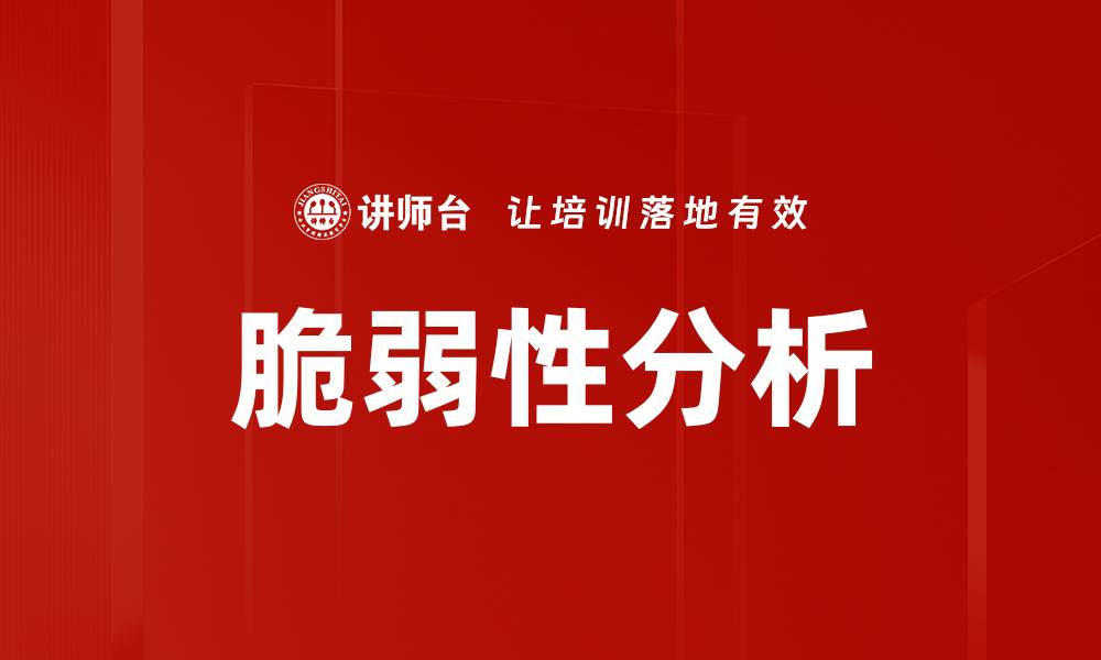 文章脆弱性分析的缩略图