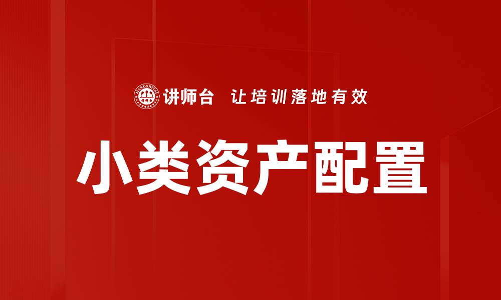 文章小类资产配置的缩略图