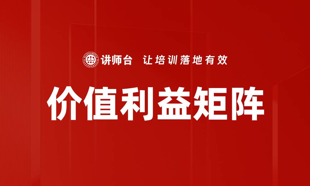 文章价值利益矩阵的缩略图