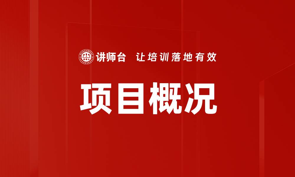 文章项目概况的缩略图