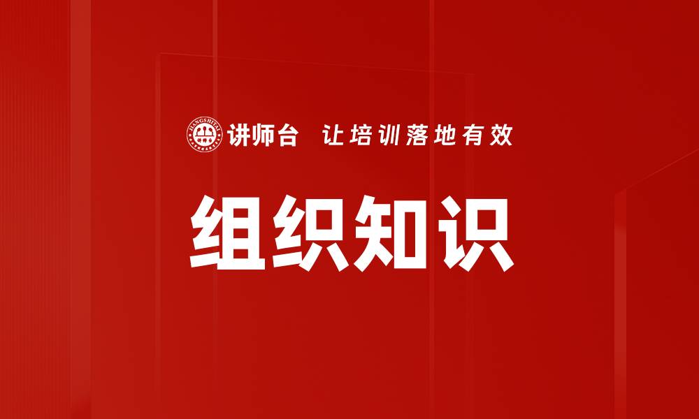 文章组织知识的缩略图