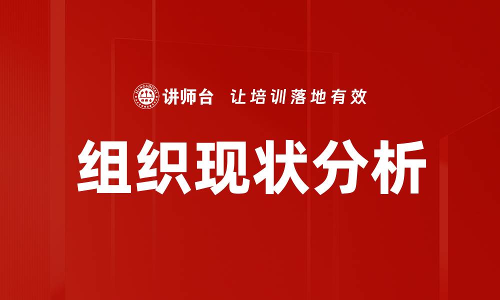 文章组织现状分析的缩略图