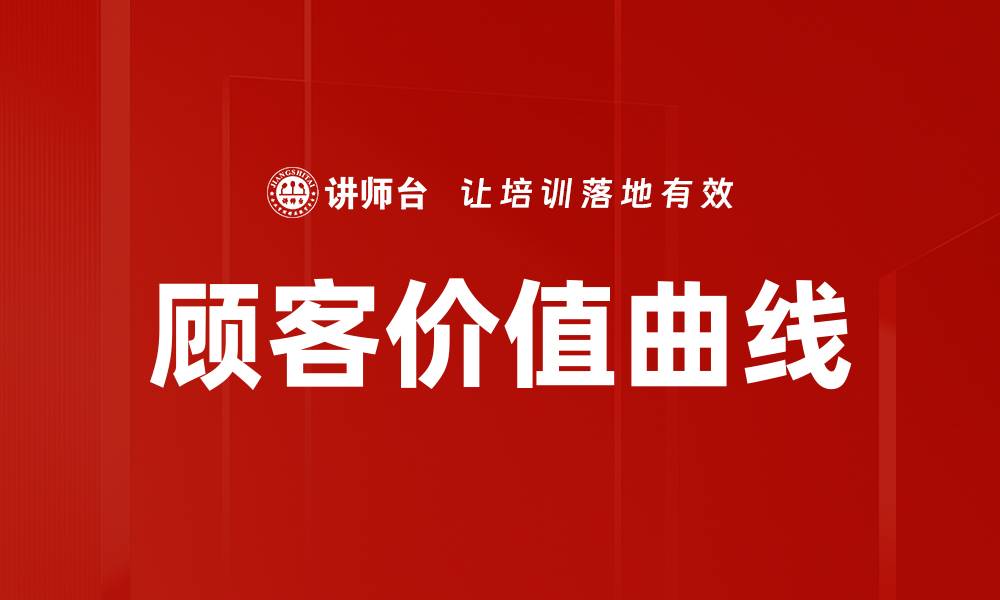 文章顾客价值曲线的缩略图