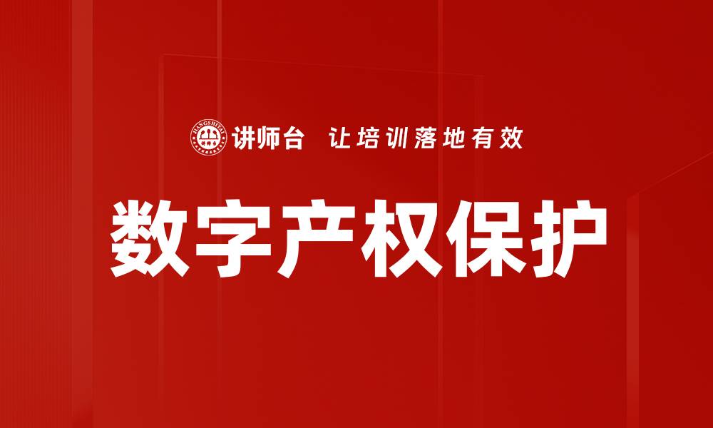 数字产权保护