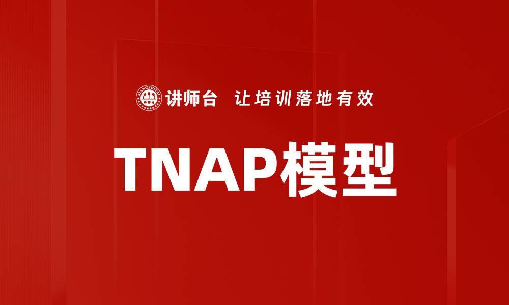 文章TNAP模型的缩略图