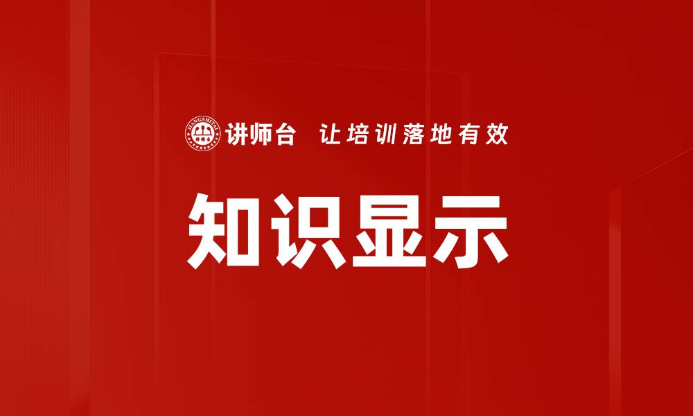 文章知识显示的缩略图