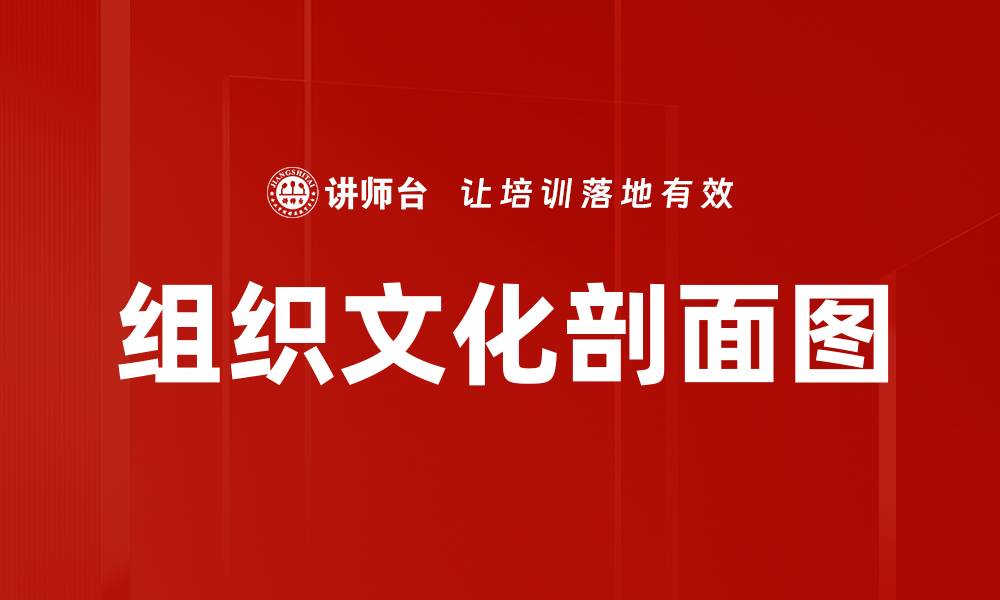 文章组织文化剖面图的缩略图