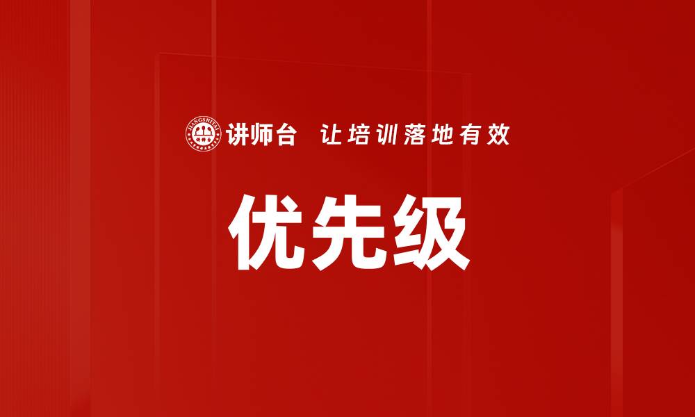 文章优先级的缩略图
