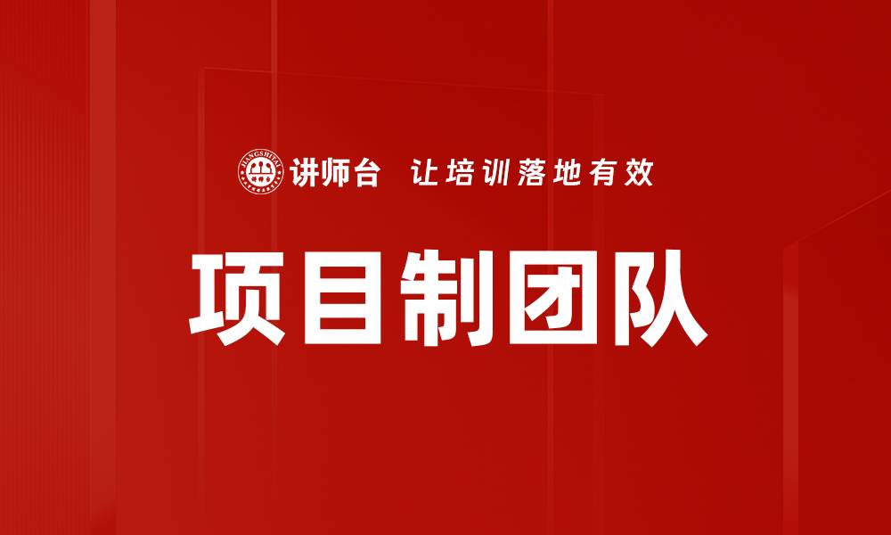 项目制团队