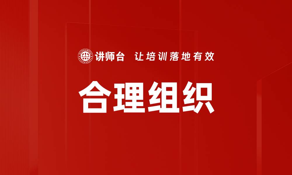 文章合理组织的缩略图