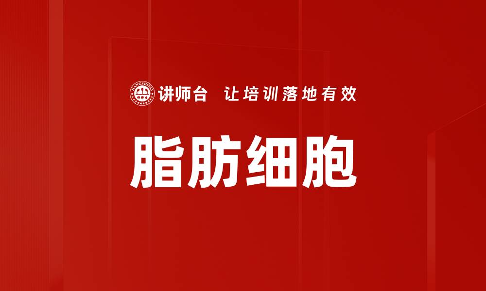 文章脂肪细胞的缩略图