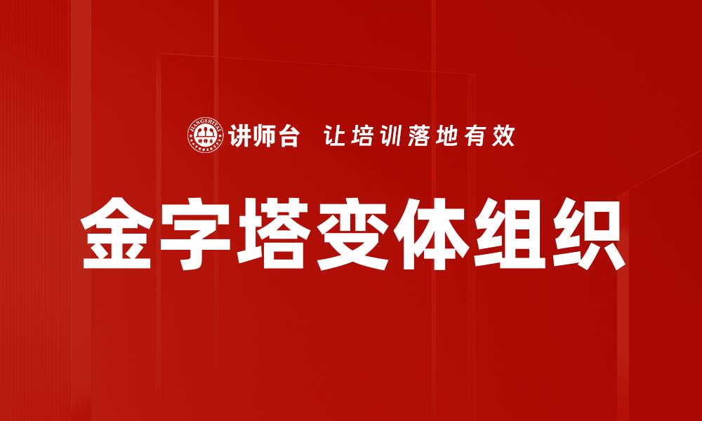 文章金字塔变体组织的缩略图