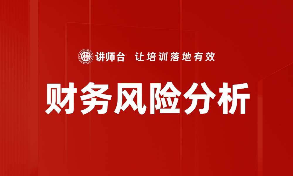 财务风险分析