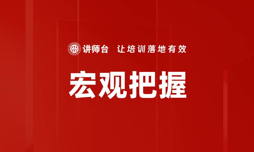 文章宏观把握的缩略图
