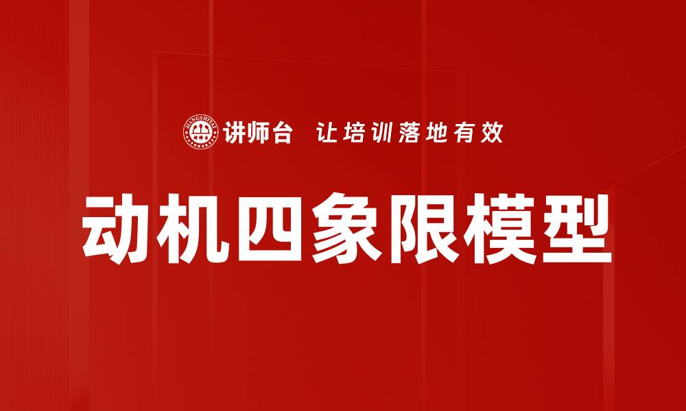 文章动机四象限模型的缩略图
